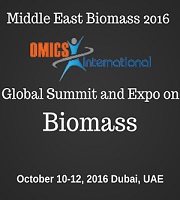 Global Summit & Expo on Biomass- Middle east Biomass during 2016 October 10-12 in Dubai, UAE