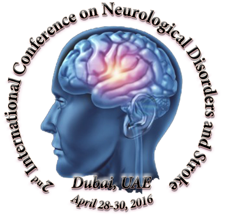 2nd International Conference on Neurological disorders and Stroke 2016, April 28-30 2016, Dubai UAE