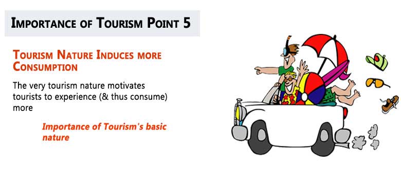 Importance of tourism point 5